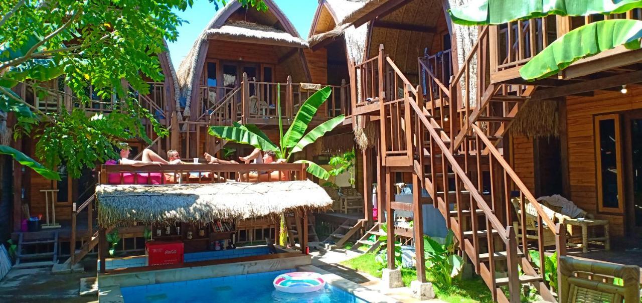 Deep House Bungalows Gili Trawangan Exterior foto